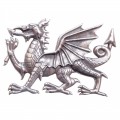 Glengarry Badge - Welsh Dragon